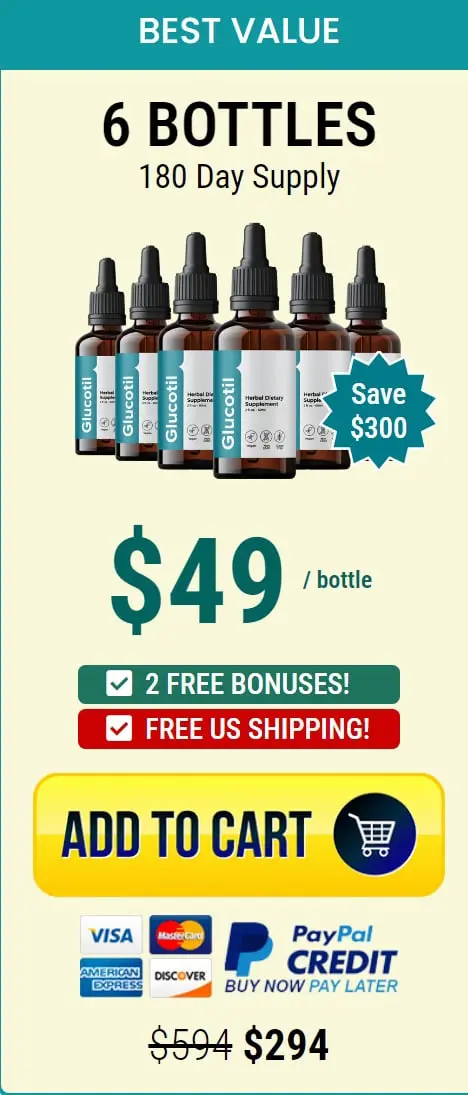 glucotil - 6 Bottles